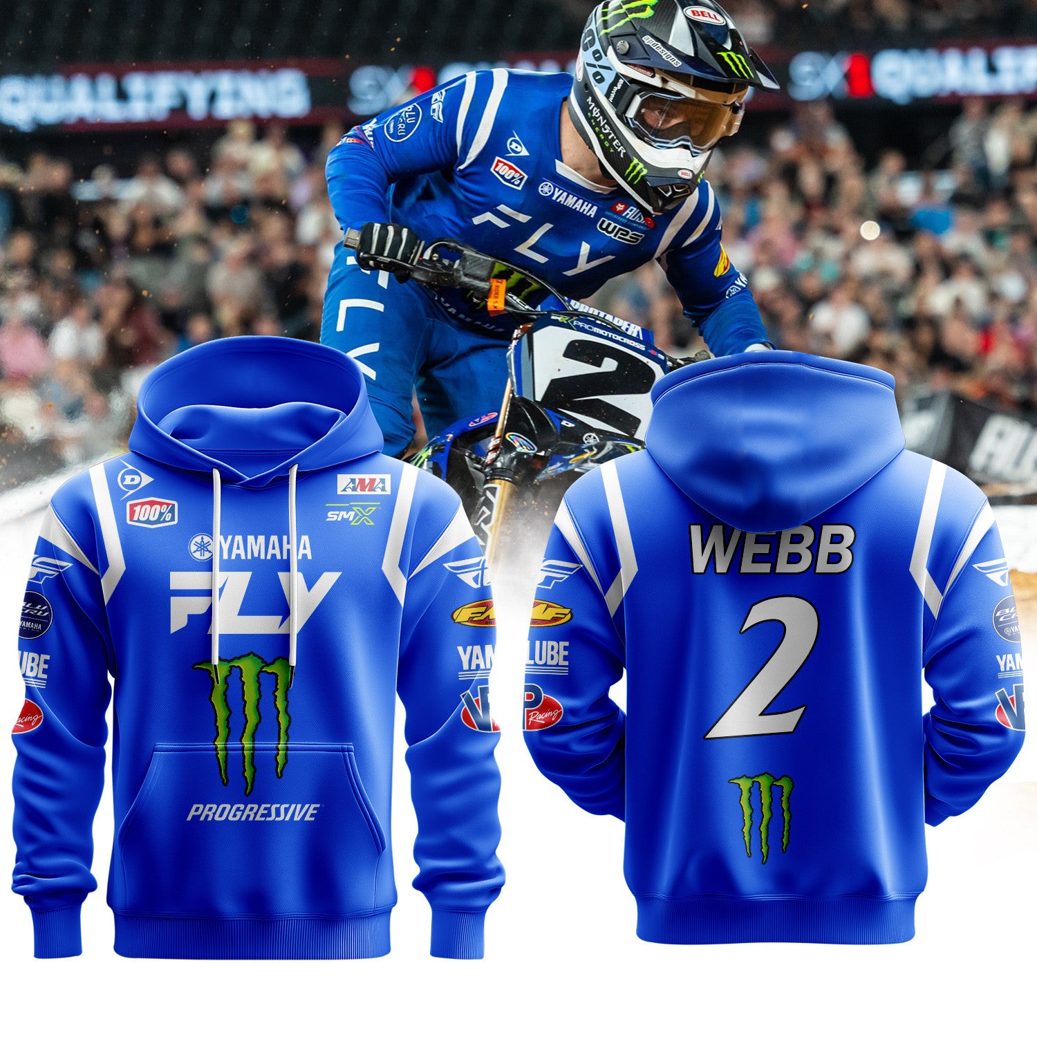 Monster Energy Yamaha Star Racing | Cooper Webb Premium Hoodie