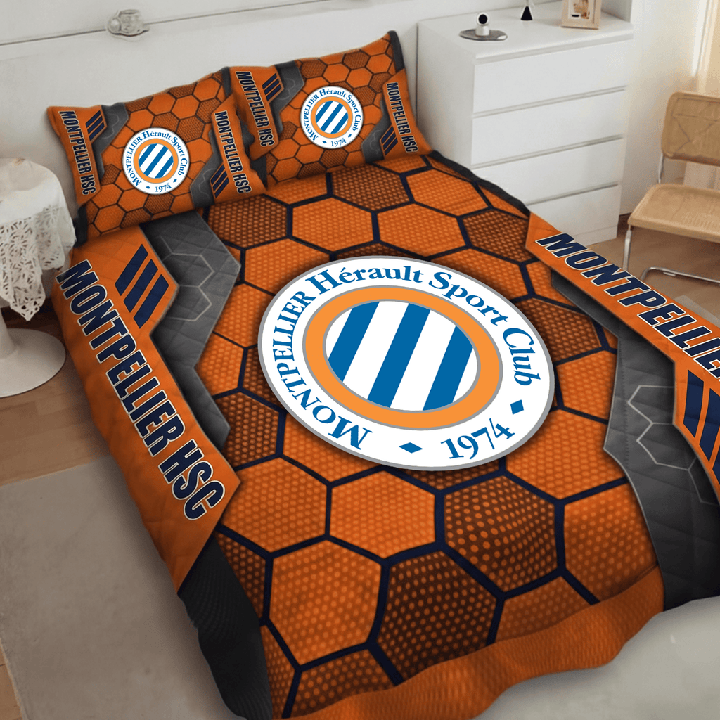Montpellier HSC Inspired Quilt Set