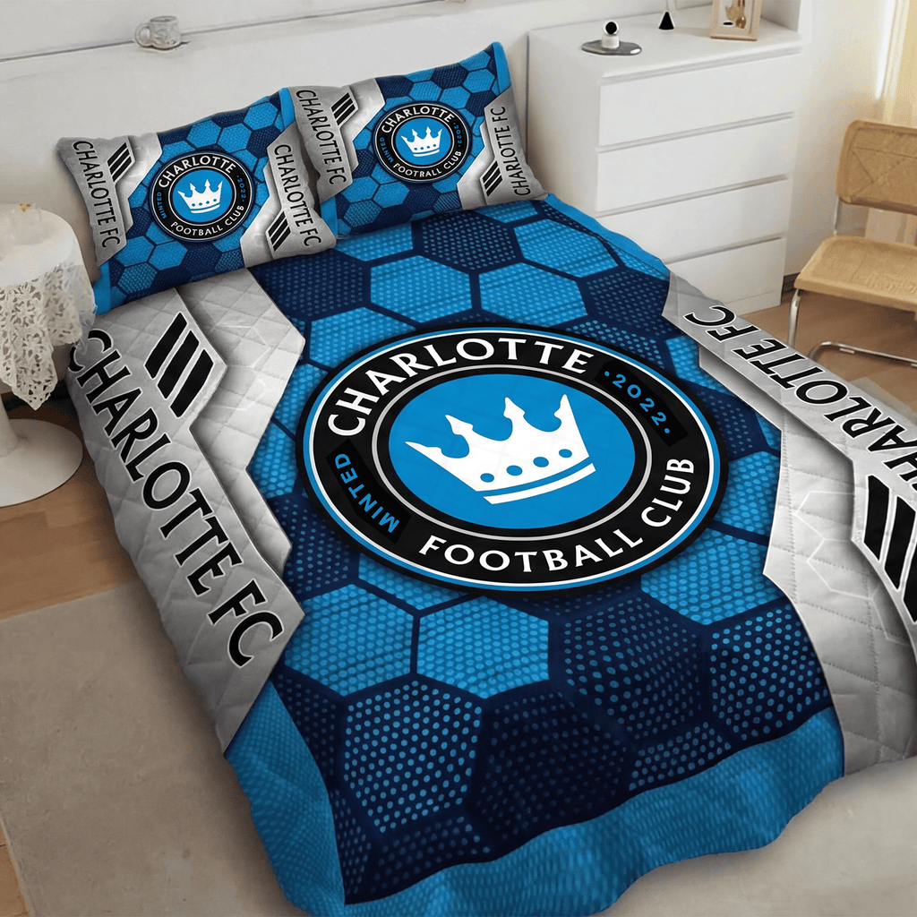 Charlotte FC Inspired Quilt Set