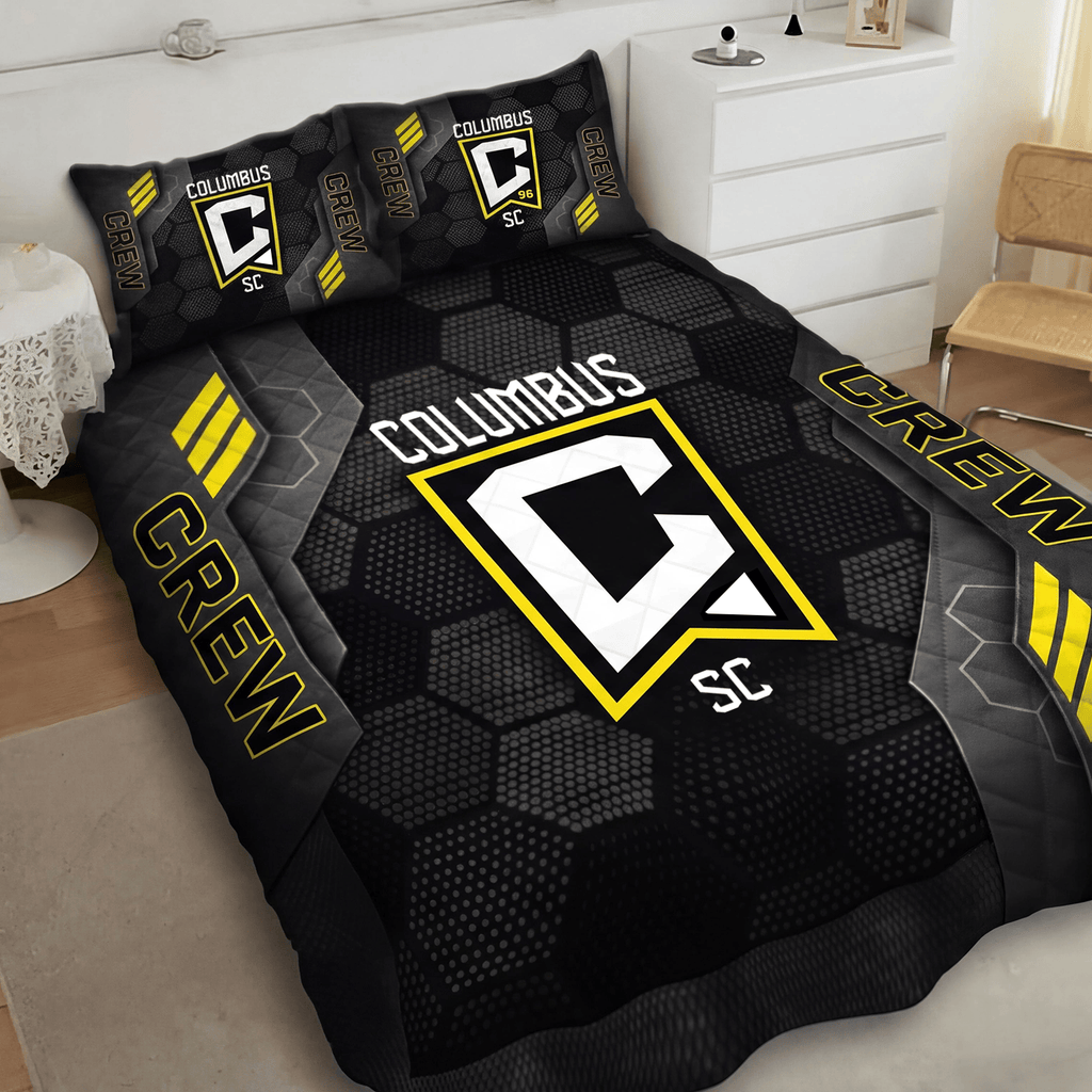 Columbus Crew Inspired Quilt Set