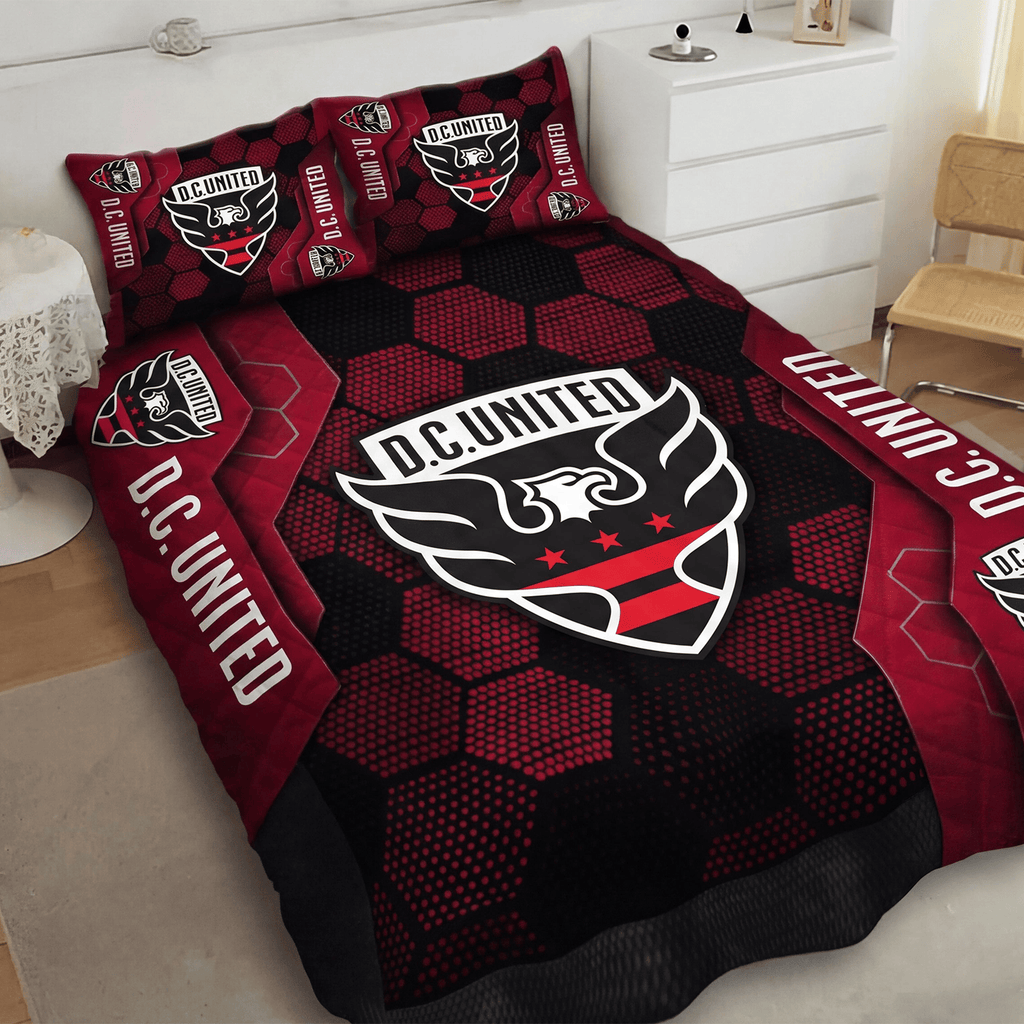 D.C. United Inspired Quilt Set