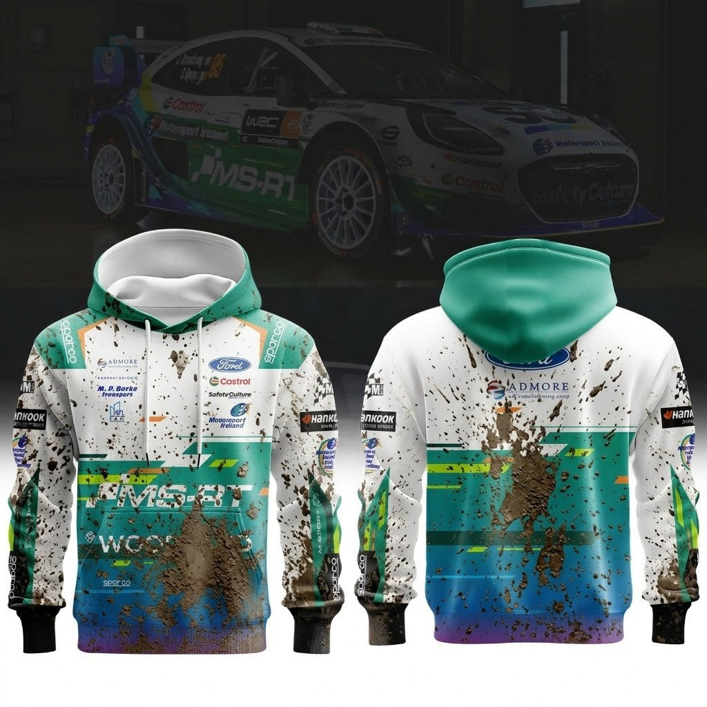 Mud Splatter M SPORT FORD WORLD RALLY TEAM V1 3D Racing Jersey 2026